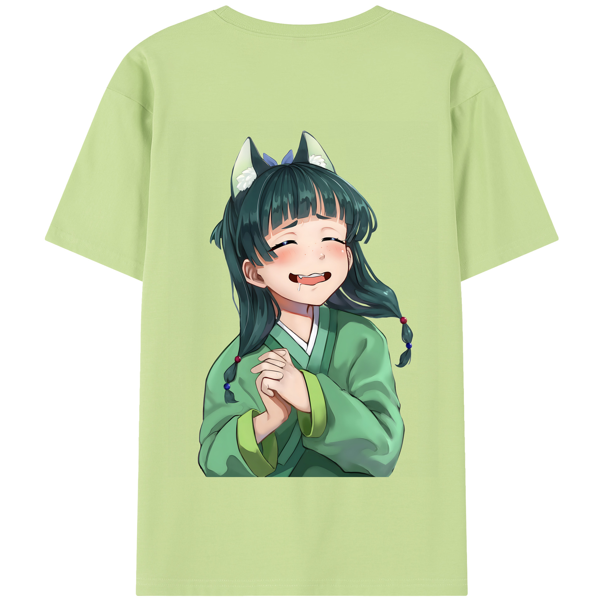 （画像用） 薬屋のひとりごと The Apothecary Diaries 綿100％半袖Tシャツ（背面プリント）